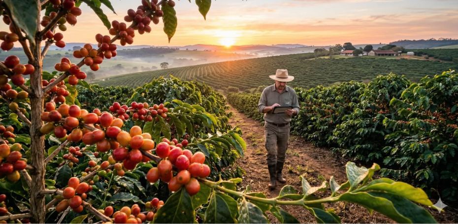Colombia con aromas de café